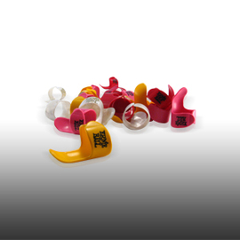 Набір медіаторів, 24шт. ERNIE BALL 2 Dozen Finger Picks P09214, image 